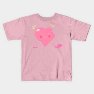 Happy Broken Heart Kids T-Shirt